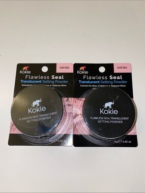 Kokie Flawless Seal Translucent Setting Powder Set